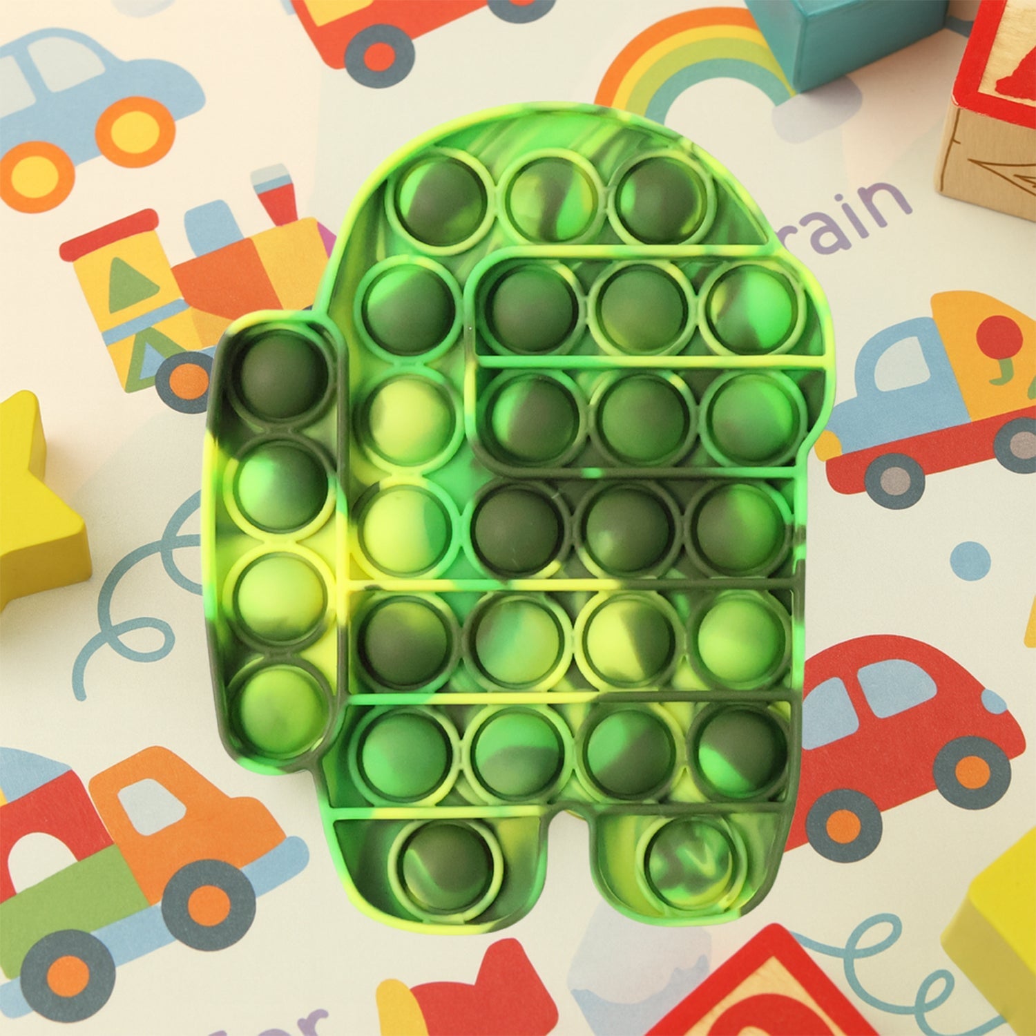 Premium Astronaut Silicone Pop It Fidget Toy (1 Pc) Premium Astronaut Silicone Pop It Fidget Toy (1 Pc)